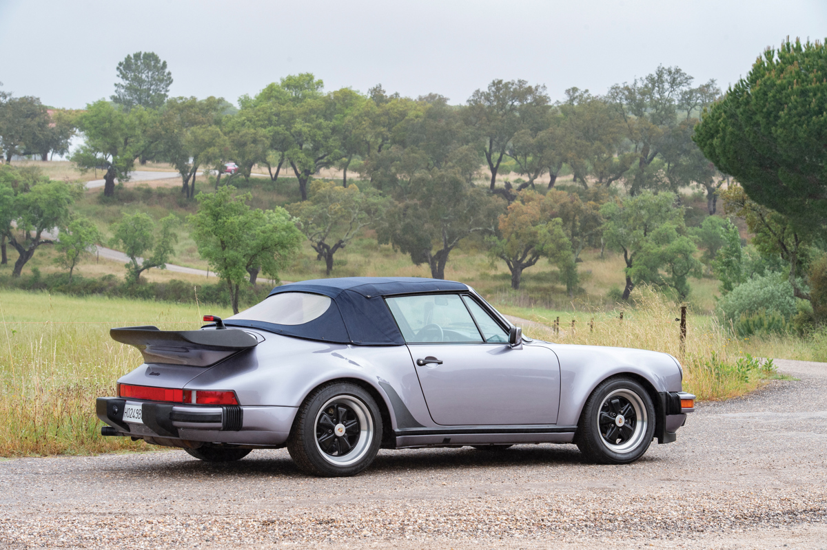 1988 Porsche 911 Turbo Cabriolet offered at RM Sotheby’s The Sáragga Collection live auction 2019